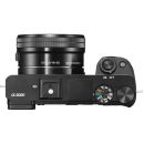Sony Alpha 6000 Mirrorless Digital Camera with 16-50mm Lens (Black)