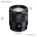 Sony Vario-Tessar T* E 16-70mm F4 ZA OSS E-Mount Lens
